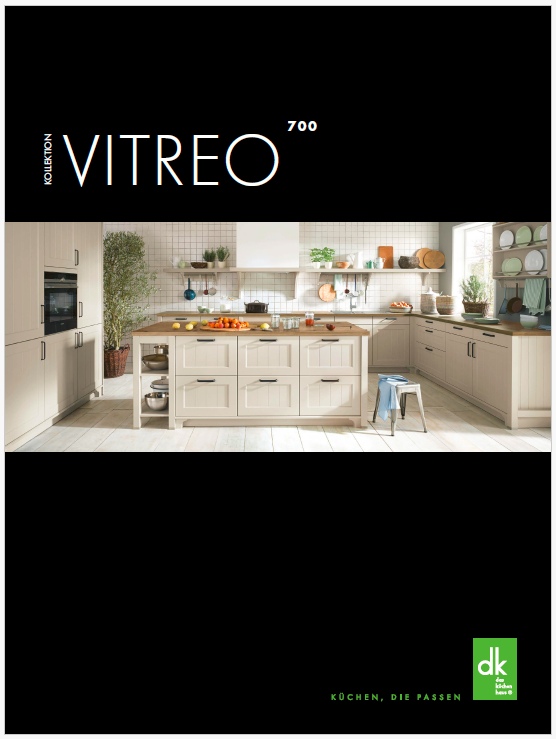 Titelseite dk Katalog VITREO 700 mit Rand